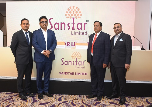 Sanstar Limited`s Initial Public Offering to open on Friday, July 19, 2024, price band set at Rs 90/- to Rs 95/- per Equity Share